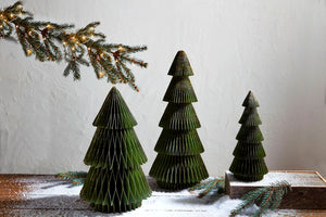 Homemade Paper Christmas Trees