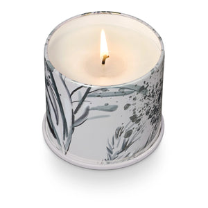 Winter White Large Tin Candle