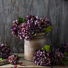 Load image into Gallery viewer, Hydrangea Stem- Damson
