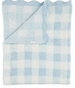 Gingham Chenille Blanket - Baby