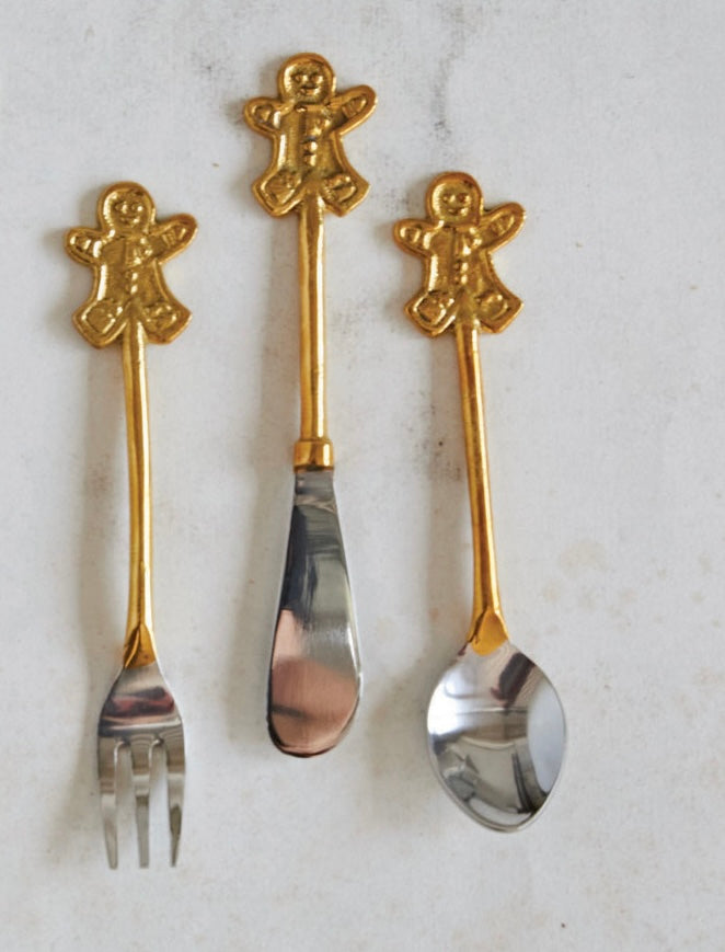 Gingerbread Man Cutlery