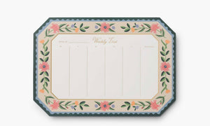 Aster Weekly Desk Pad