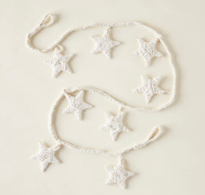 Cotton Star Garland