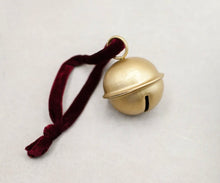 Load image into Gallery viewer, Gold Jingle Bell
