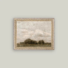 Load image into Gallery viewer, Tree and Cloud Landscape Art
