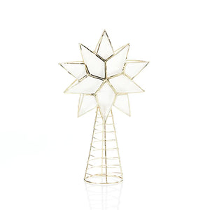 Capiz Star Tree Topper