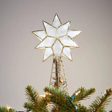 Load image into Gallery viewer, Capiz Star Tree Topper
