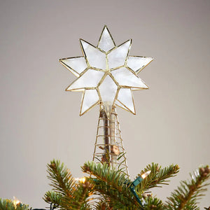 Capiz Star Tree Topper