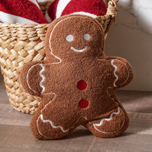 Load image into Gallery viewer, Gingerbread Man Pillow
