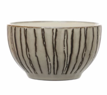 Load image into Gallery viewer, Stoneware Bowl w/ Wax Relief Pattern
