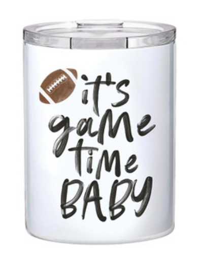 Double-Wall Short Tumbler - Game Time Baby