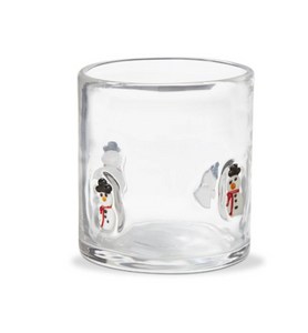 Holiday Whiskey Glass