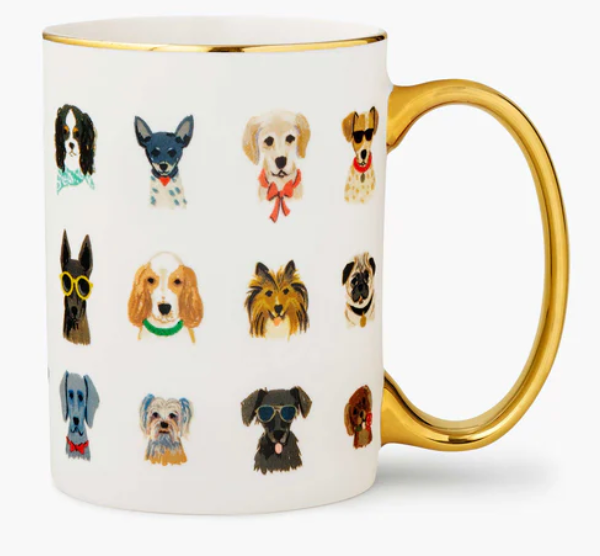 Hot Dogs Porcelain Mug