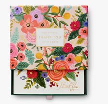 Load image into Gallery viewer, Garden Party Thank You Keepsake Card Box
