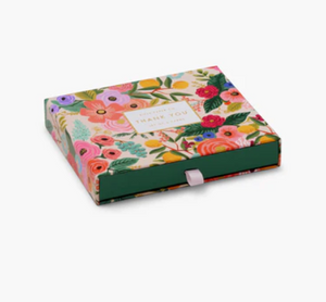 Garden Party Thank You Keepsake Card Box