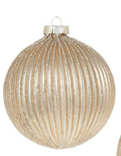 Load image into Gallery viewer, Champagne Glitter Ornament
