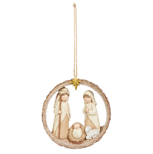 Holy Family Ornament