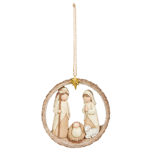 Holy Family Ornament