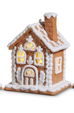 Load image into Gallery viewer, Gingerbread House Ornament
