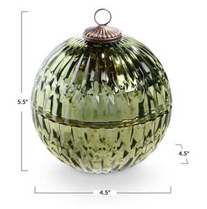 Balsam + Cedar Mercury Ornament Candle