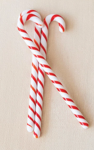 Glass Candy Cane Stir Sticks