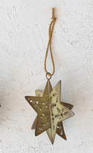 Load image into Gallery viewer, Antique Gold Snowflake Ornament
