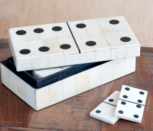 Resin Domino Box