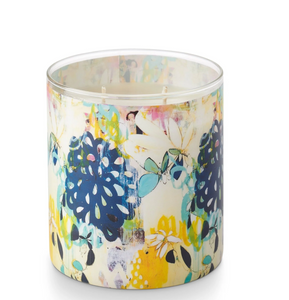 Artist Glass Candle