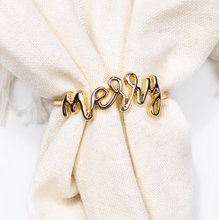 Load image into Gallery viewer, Merry Napkin Ring
