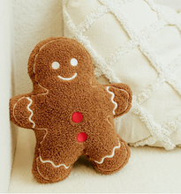 Load image into Gallery viewer, Gingerbread Man Pillow
