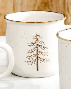 Stoneware Tree Mug