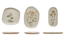 Load image into Gallery viewer, Hand-Painted Stoneware Plate
