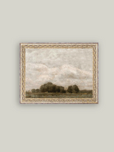 Load image into Gallery viewer, Tree and Cloud Landscape Art
