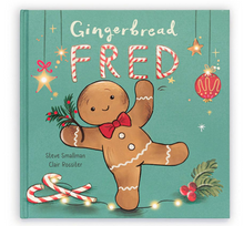 Load image into Gallery viewer, Gingerbread Fred Book
