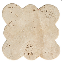 Load image into Gallery viewer, Travertine Coasters w/ Scalloped Edge
