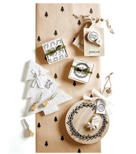 Load image into Gallery viewer, Ceramic Napkin Tray + Napkins - Joy To The World
