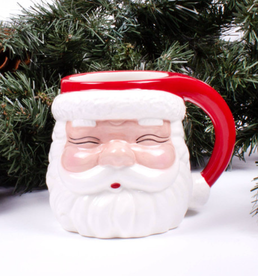 Ceramic Santa Mug