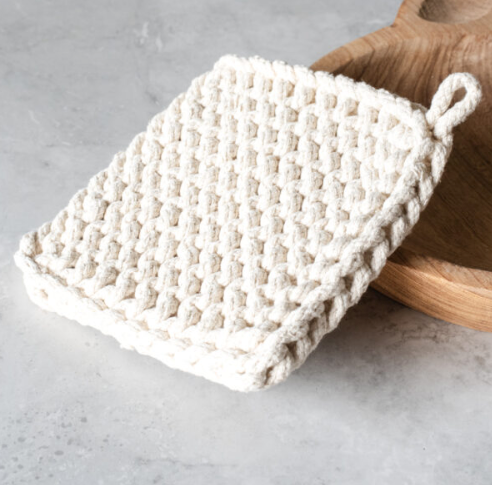 Ivory Pot Holder