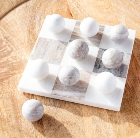 Marble Tic-Tac-Toe