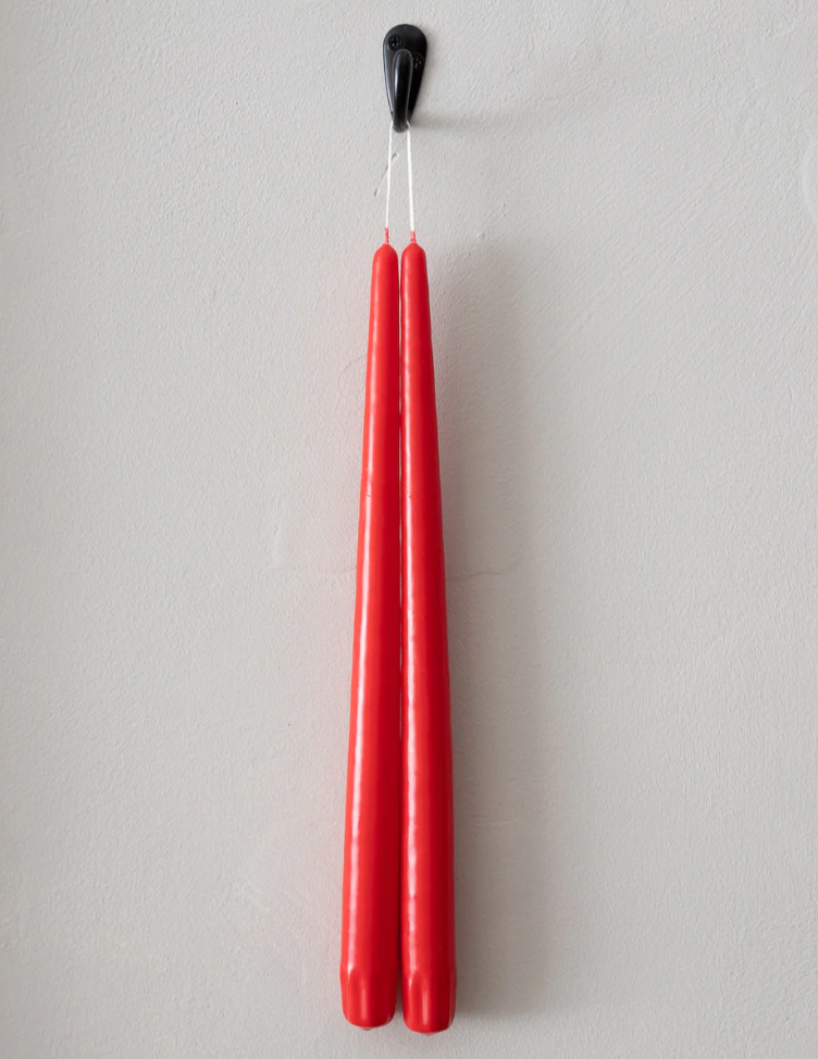 Taper Candle  Set- Red