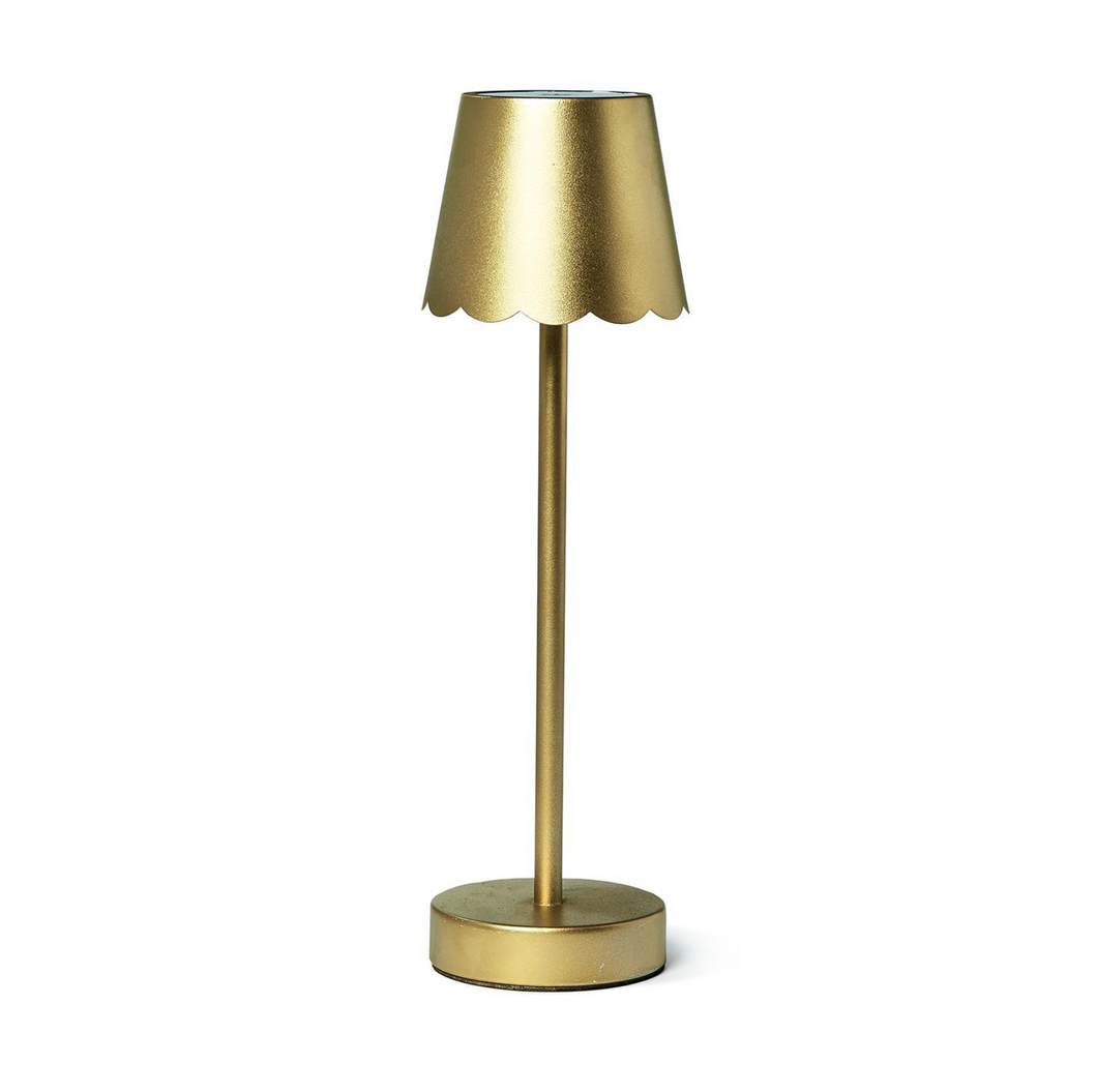 Scalloped Cordless Table Lamp