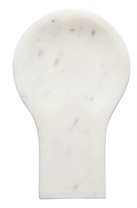 White Marble Spoon Rest