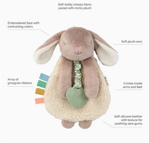 Taupe Bunny Itzy Friends Lovey™ Plush