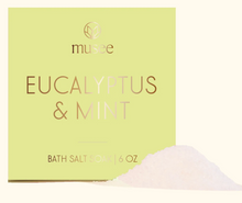 Load image into Gallery viewer, Eucalyptus &amp; Mint Mini Bath Salt Soak
