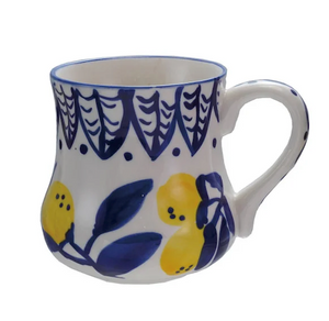 Lemon Stoneware Mug