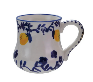 Lemon Stoneware Mug