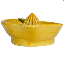 Load image into Gallery viewer, Stoneware Lemon Shaped Juicer
