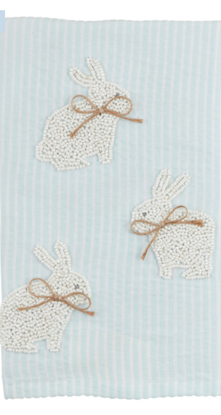 Bunny Beaded Towel