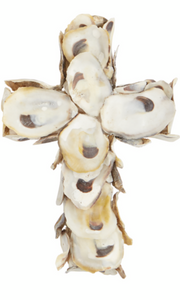 Small Oyster Shell Cross