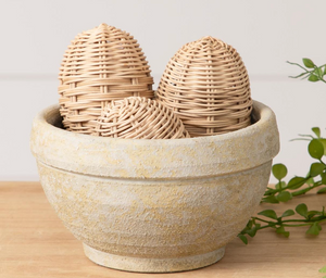 Rattan Easter Eggs